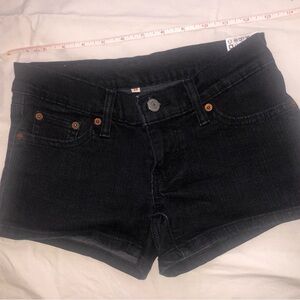 Levi's Dark Denim Jean Shorts
